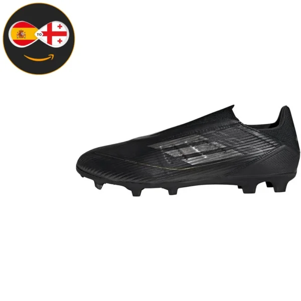 Adidas F50 League Laceless Football (Black / Iron)