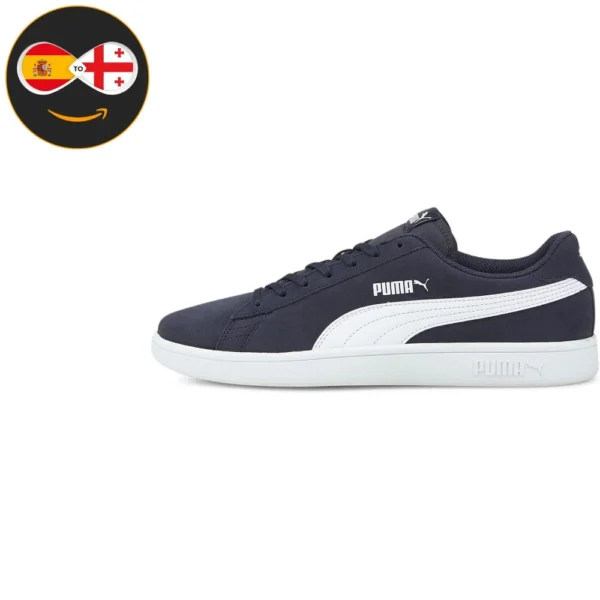 PUMA Smash V2 L (Blue / White)