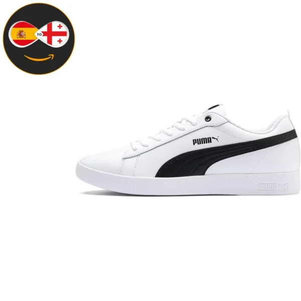 PUMA Smash Wns V2 L (White / Black)