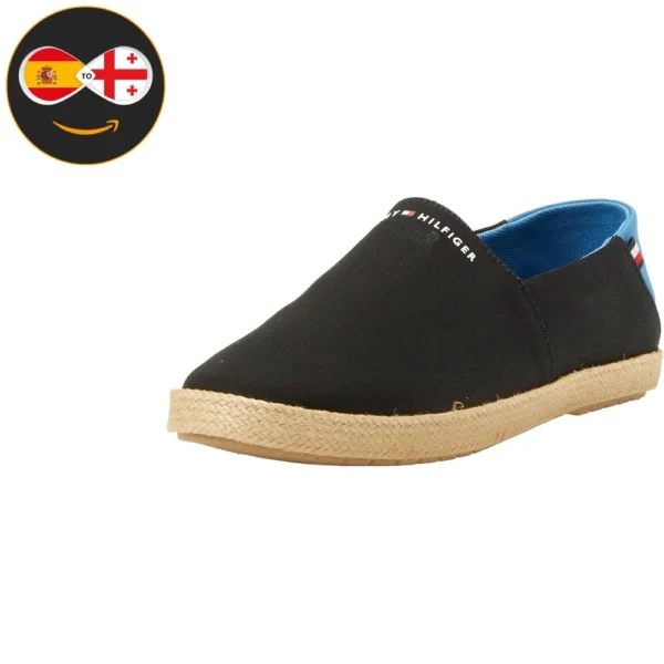 Tommy Hilfiger Alpargatas (Black / Blue)