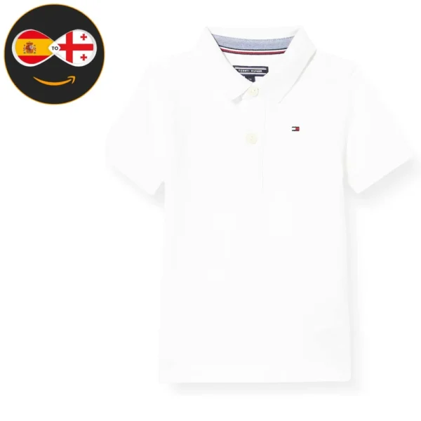 Tommy Hilfiger Boys Polo (Bright White)