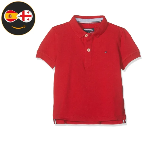 Tommy Hilfiger Boys Polo (Red)