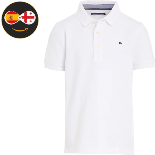 Tommy Hilfiger Boys Polo (White)