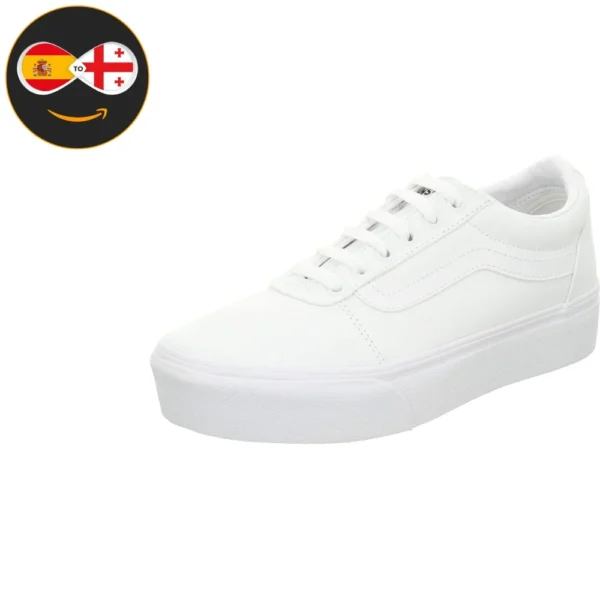 Vans Ward Platform (White)