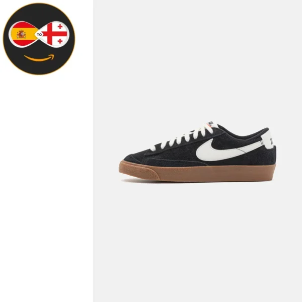 Nike Sportswear BLAZER '77 VNTG black/sail/med brown/team orange