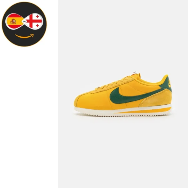 Nike Sportswear CORTEZ  yellow ochre/gorge green/safety orange