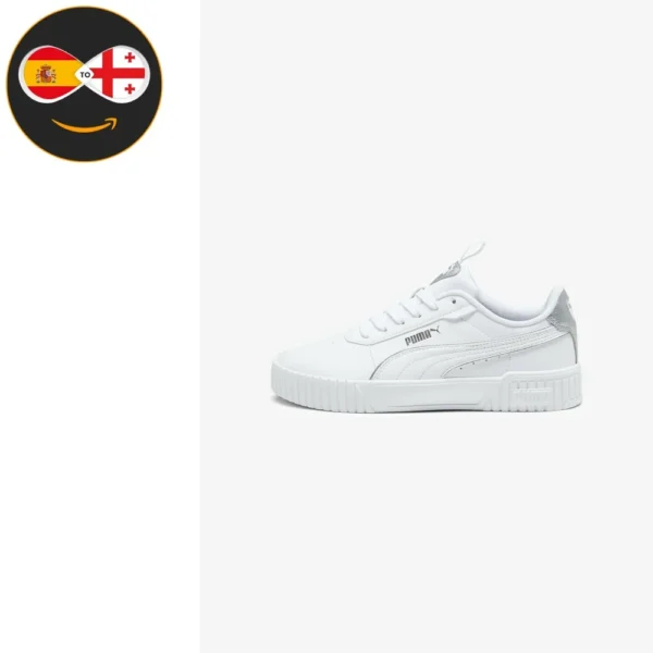 Puma CARINA 2.0 POP UP white matte silver silver