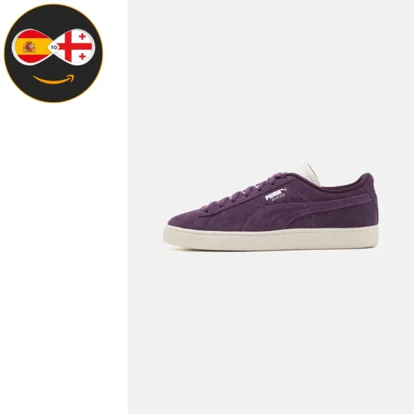 Puma SUEDE CLASSIC UNISEX midnight plum/frosted ivory