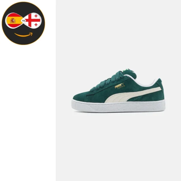 Puma SUEDE XL UNISEX dark myrtle/warm white