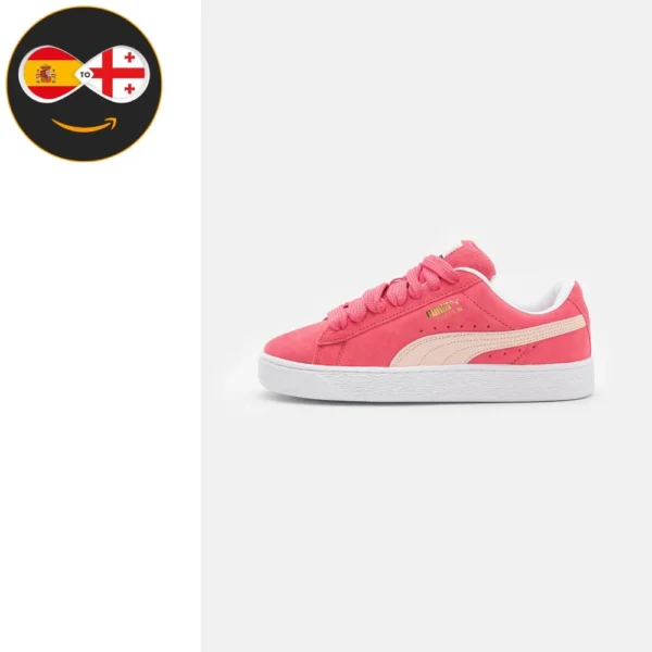 Puma SUEDE XL UNISEX tart cherry/island pink