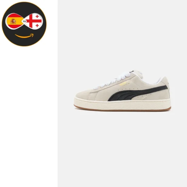 Puma SUEDE XL UNISEX warm white/black