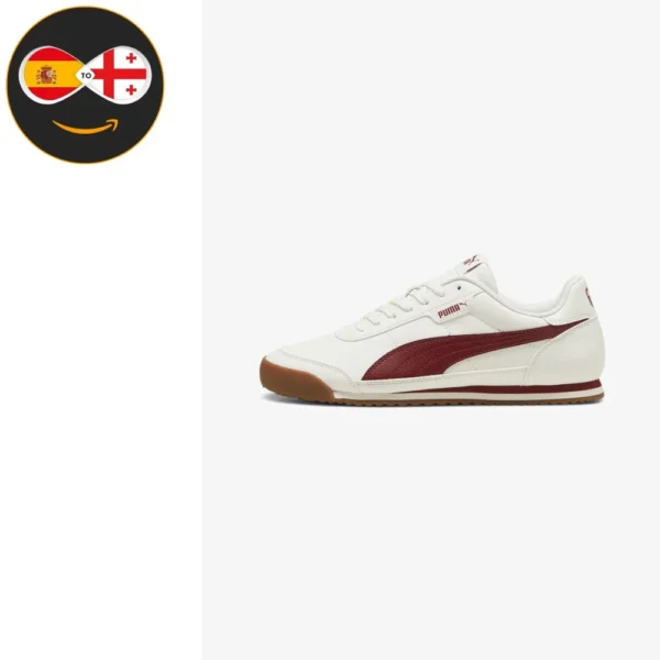 Puma TURINO SNEAKERS warm white intense red gum