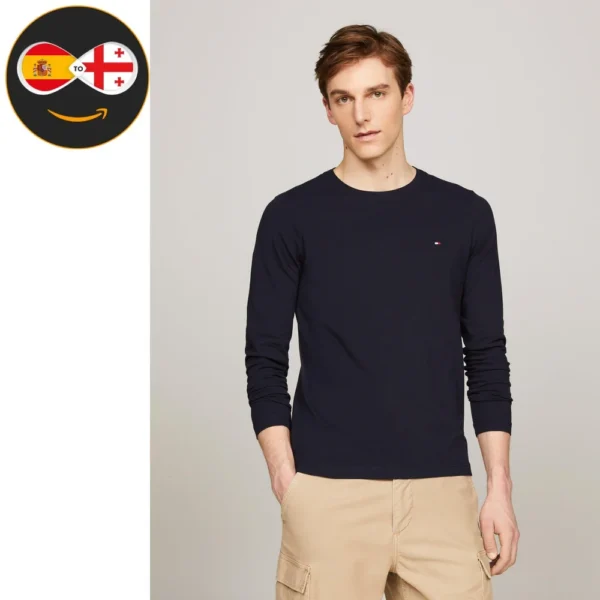 Tommy Hilfiger SLIM FIT LONG SLEEVE blue