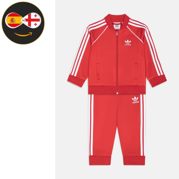 adidas Originals ADICOLOR SUPERSTAR TRACK SUIT KIDS better scarlet