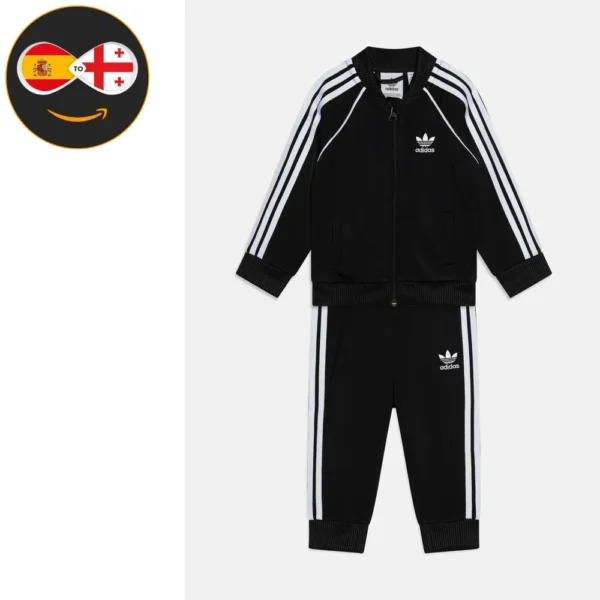 adidas Originals ADICOLOR SUPERSTAR TRACK SUIT KIDS black