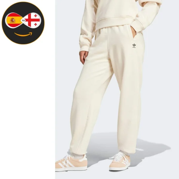 adidas Originals ESSENTIALS FLEECE LOOSE white