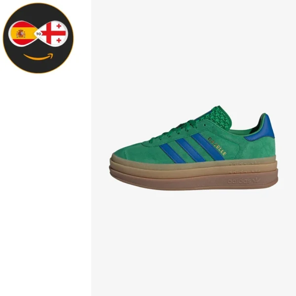 adidas Originals GAZELLE BOLD - Zapatillas green supplier colour green