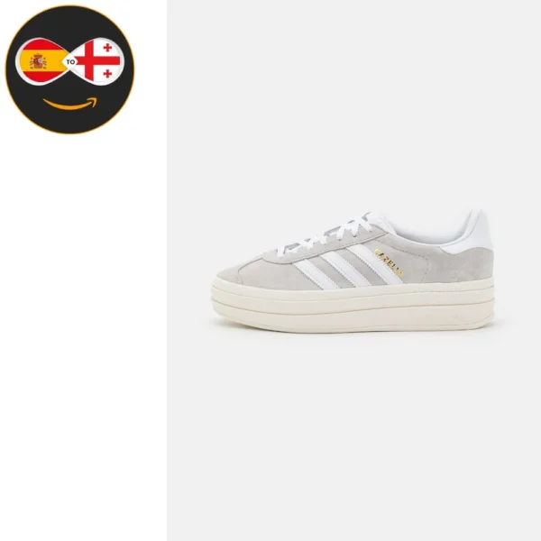 adidas Originals GAZELLE BOLD grey two/footwear white/core white