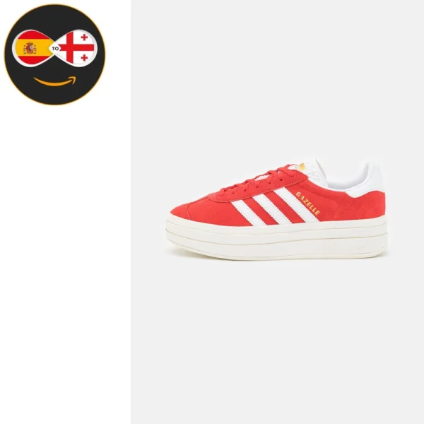 adidas Originals GAZELLE BOLD red/white