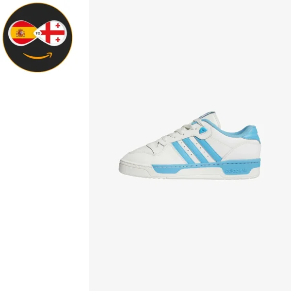 adidas Originals RIVALRY UNISEX cloud white semi blue burst cloud white