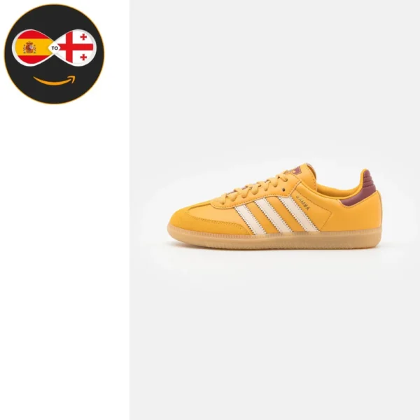 adidas Originals SAMBA OG KIDS preloved yellow/crystal sand/shadow red