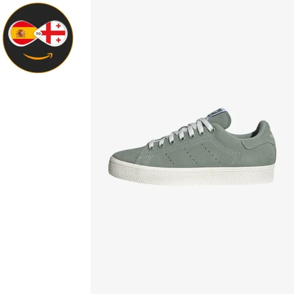 adidas Originals STAN SMITH CS W - Zapatillas silver green cloud white core white