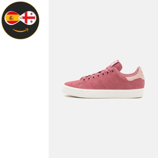 adidas Originals STAN SMITH CS W preloved crimson/sandy pink/core white