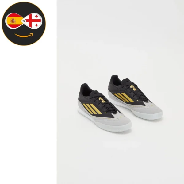 adidas Performance F50 FREESTYLE 24 MESSI core black/gold metallic/clear onix