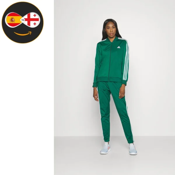 adidas Sportswear ESSENTIALS 3-STRIPES collegiate green white