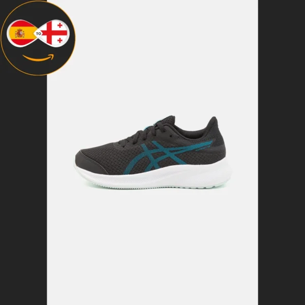 ASICS PATRIOT 13 UNISEX black/teal blue