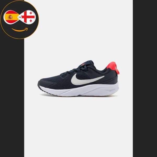 Nike Performance STAR RUNNER 4 UNISEX dark obsidian/phantom/bright crimson/summit white/white