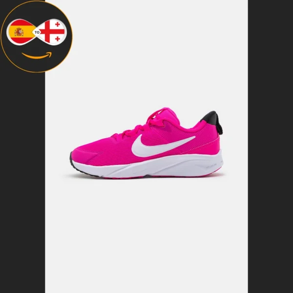 Nike Performance STAR RUNNER 4 UNISEX fierce pink/white/black/playful pink