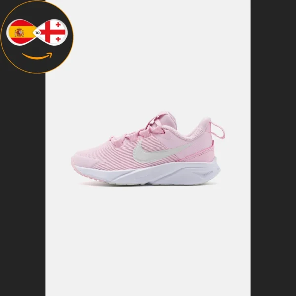 Nike Performance STAR RUNNER 4 UNISEX pink foam/summit white/white