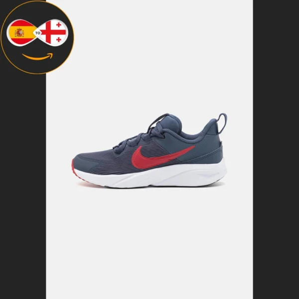 Nike Performance STAR RUNNER 4 UNISEX thunder blue/gym red/black/white