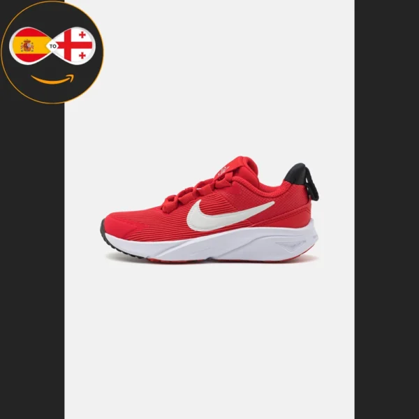 Nike Performance STAR RUNNER 4 UNISEX university red/summit white/black/white