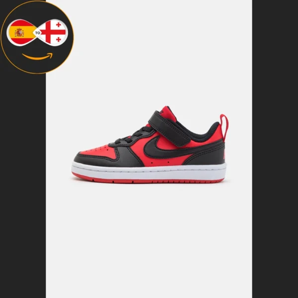 Nike Sportswear COURT BOROUGH LOW RECRAFT UNISEX university red/black/white