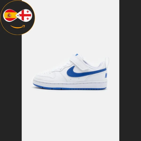 Nike Sportswear COURT BOROUGH LOW RECRAFT UNISEX white/hyper royal