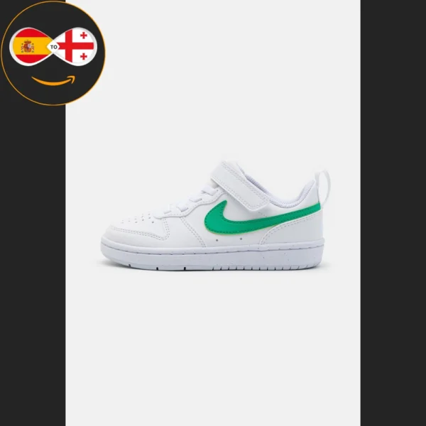 Nike Sportswear COURT BOROUGH LOW RECRAFT UNISEX white/stadium green/football grey