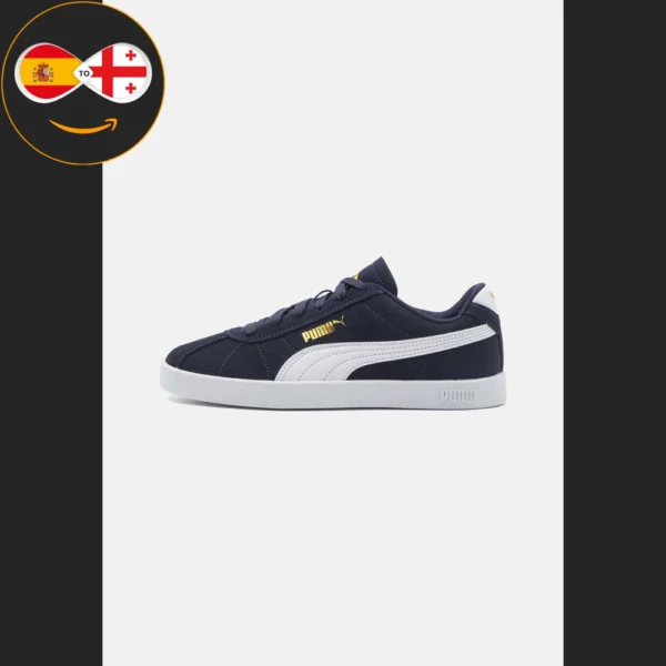 Puma CLUB II JR UNISEX navy/white/gold