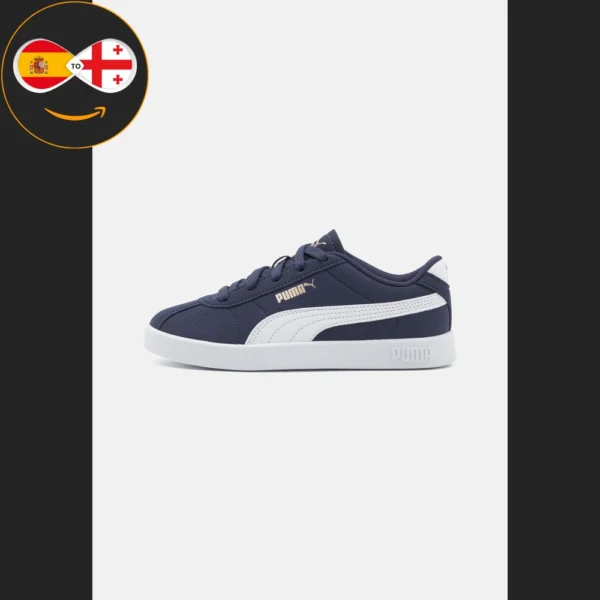 Puma CLUB II  navy/white/gold