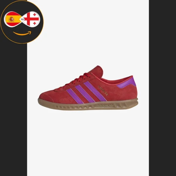 adidas Originals HAMBURG red purple burst gum