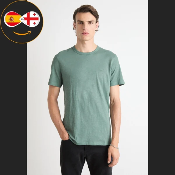 BOSS Camiseta básica - open green