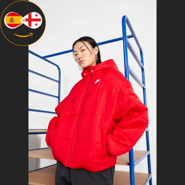 Nike Sportswear W NSW ESSTL THRMR CLSC PUFFER university red/white