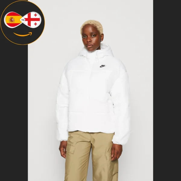 Nike Sportswear W NSW ESSTL THRMR CLSC PUFFER white/black