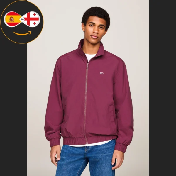 Tommy Jeans ESSENTIAL JACKET valley grape