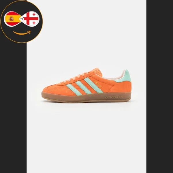 adidas Originals GAZELLE INDOOR UNISEX easy orange/clear mint