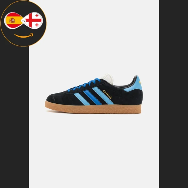 adidas Originals GAZELLE core black/blue/light blue