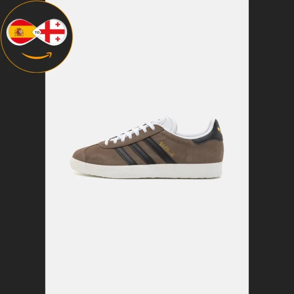 adidas Originals GAZELLE earth strata/core black/gold metallic