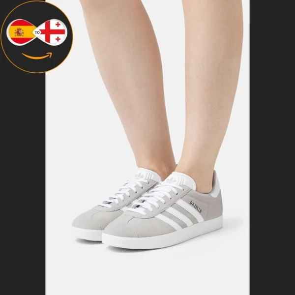 adidas Originals GAZELLE grey/footwear white/core black