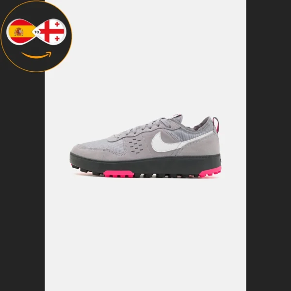 Nike SportswearC1TY UNISEX cement grey/summit white/anthracite/hyper pink